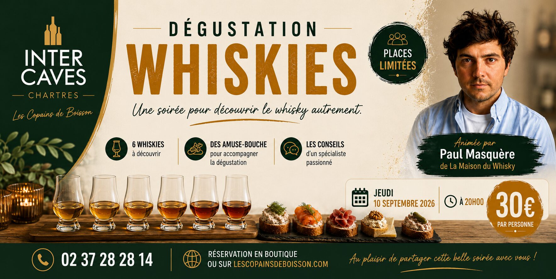 banniere site degustation whyskies 10.09.26 Inter Caves Chartres