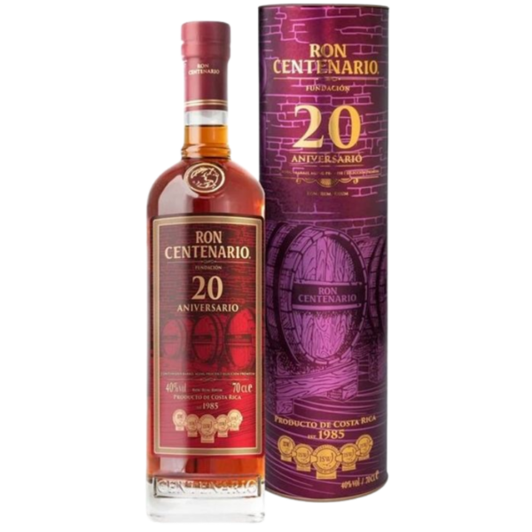 RHUM COSTA RICA - CENTENARIO - 20 ANIVERSARIO