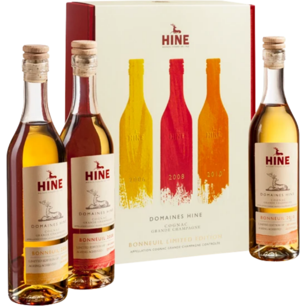 COGNAC - HINE - COFFRET TRIO BONNEUIL