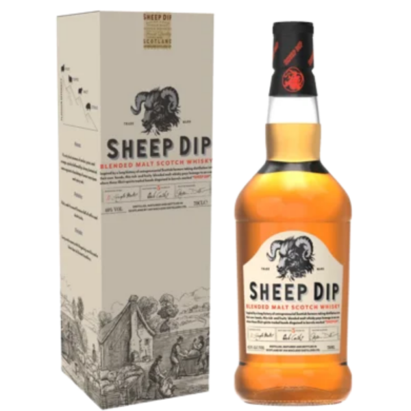 WHISKY ECOSSE - SHEEP DIP - BLENDED MALT