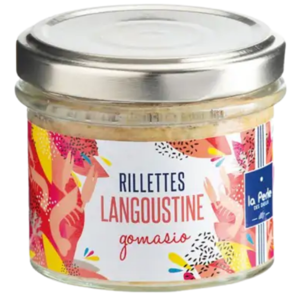 RILLETTES - LA PERLE DES DIEUX - LANGOUSTINE GOMASIO