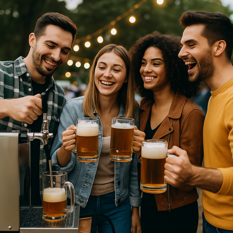 Prêt gratuit de tireuse à bière - Nos Services - Inter Caves Chartres